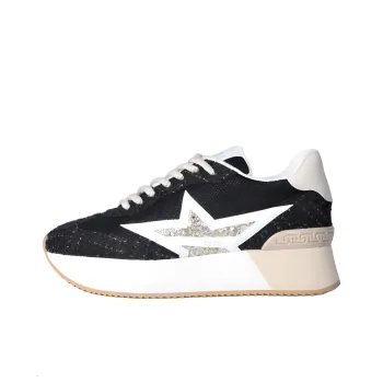 LIU JO Distressed Denim Sneakers