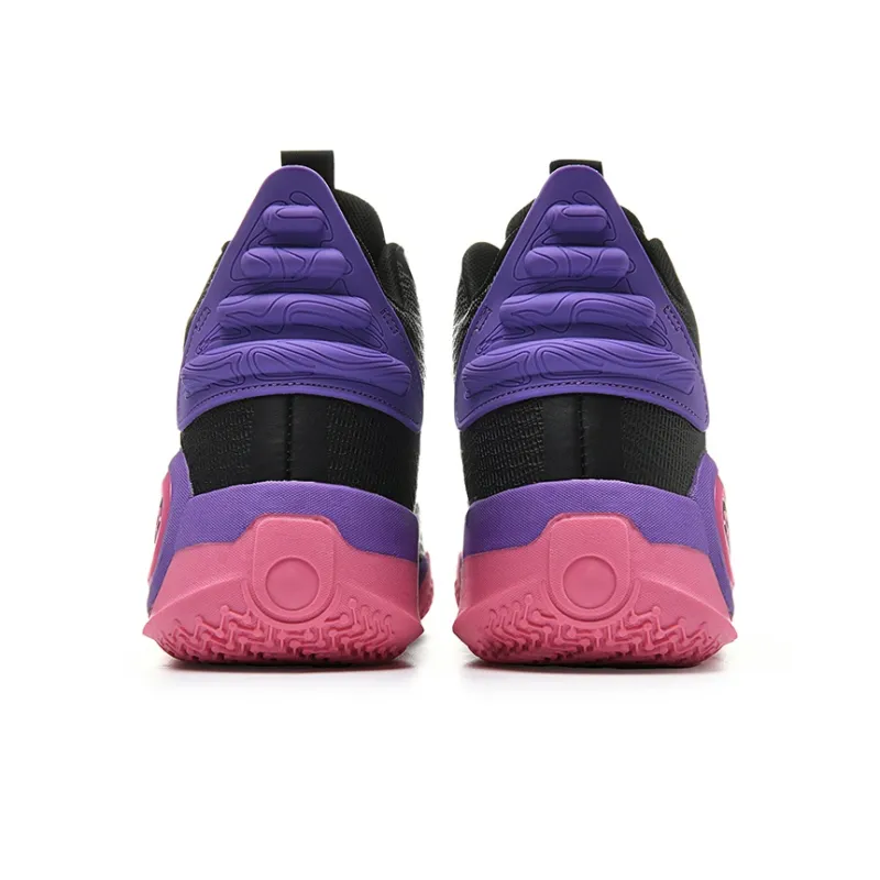 Black tailed Deer Shock Absorbers With Slip Resistant Features High Top Basketball Shoes Unisex-3