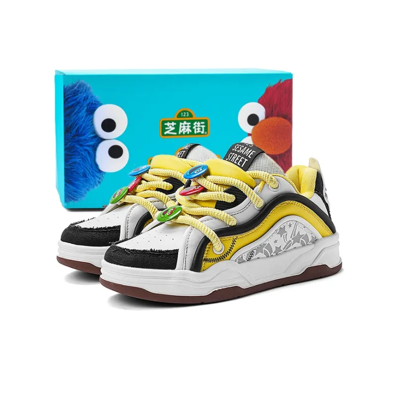 SESAME STREET Low-Top Skateboard Shoes Unisex-5