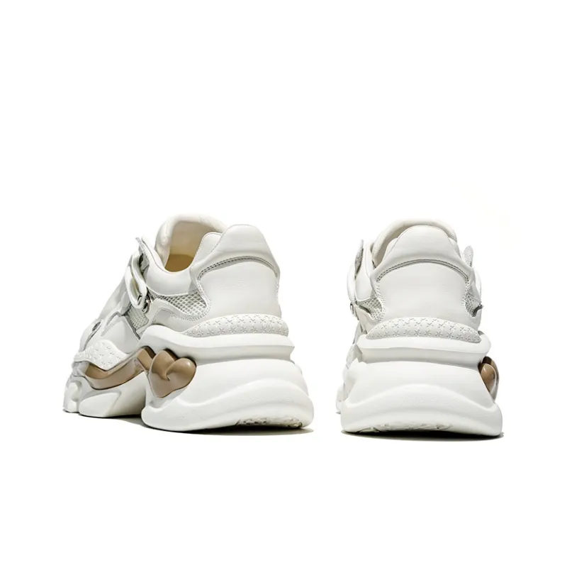 MOERBAI Cushioning Breathable Height Increasing Rebound Low-Top Casual Shoes Men's-4
