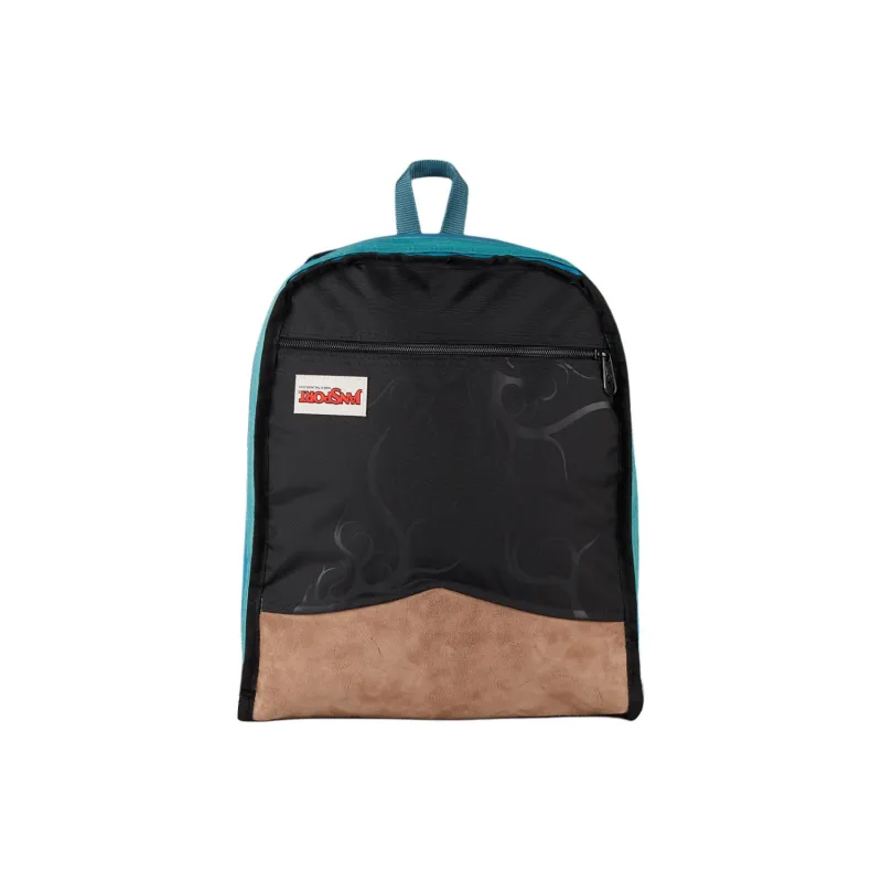 JanSport Netflix STRANGER THINGS Stranger Things Collaboration Polyester Backpack Unisex Blue & Brown-1
