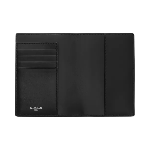 Balenciaga Logo Printed Passport Holder-6