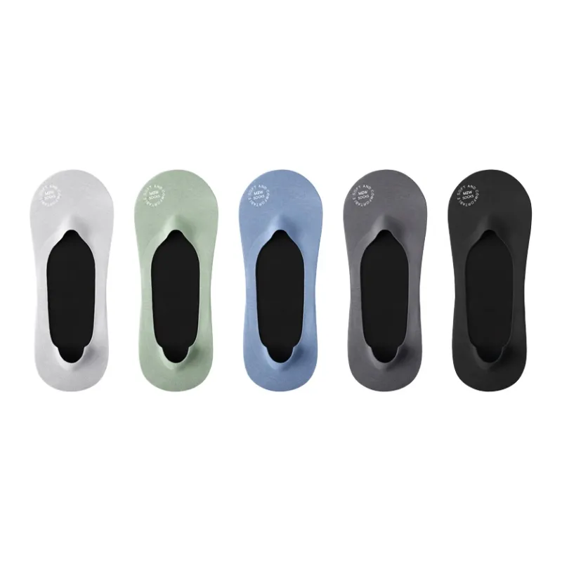 B&C.Room SS24 No Show Socks Spring Summer Men's 5 Pack-16