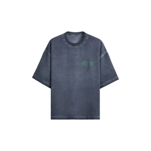 ZARA T-Shirts Men Washable Sea Blue