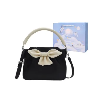 Duoluplo Doron Paul PU Handbag, Shoulder Bag, Crossbody Bag Regular Women's Black