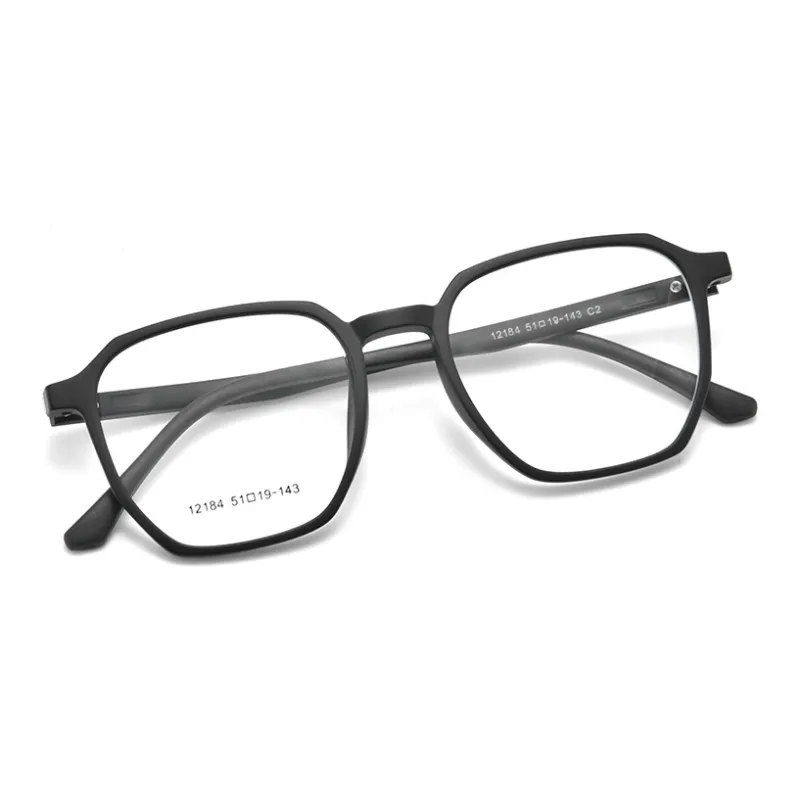 Cornstone TR/Memory Plastic Square Sunglasses Men's-1