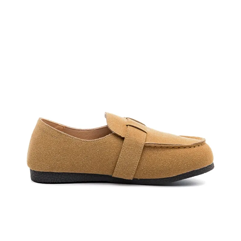 Warrior Women's Casual Shoes Low Heel Women's Brown-1
