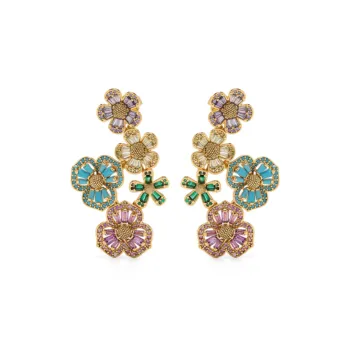 kate spade Fleurette Crystal-embellished Earrings