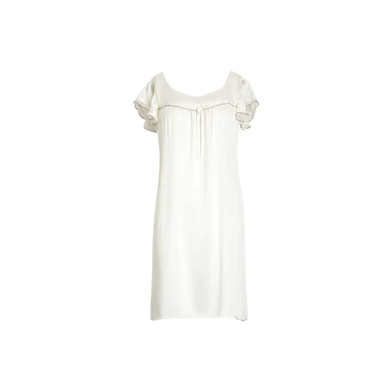 Silk Boundary Nightgown Women's-1