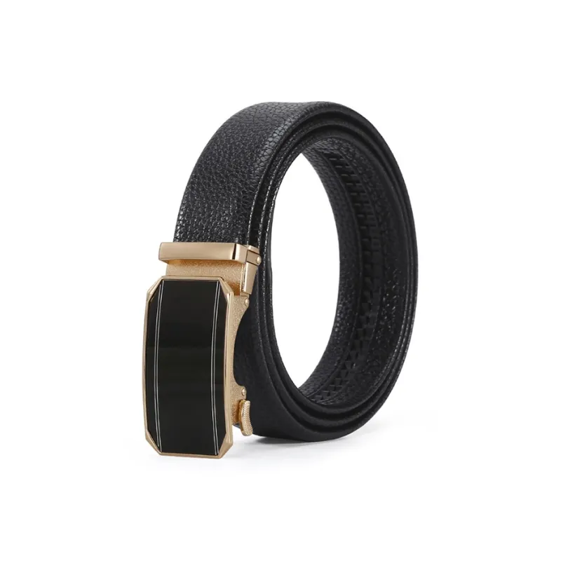 CARTELO Cow Split Leather Belts Men's Width 3.6CM-2