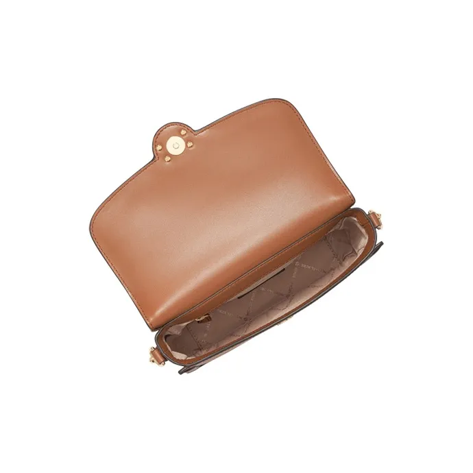 MICHAEL KORS Artificial Leather Crossbody Bag Medium Size Women's Cowhide Brown-2
