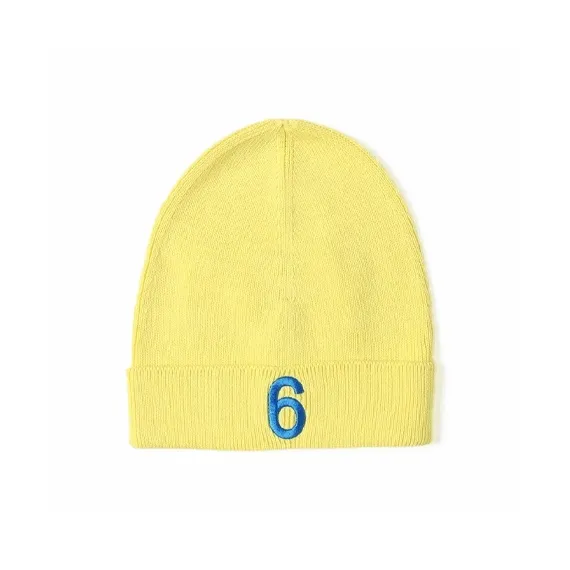 MM6 Maison Margiela Embroidered-logo Detail Beanie-4
