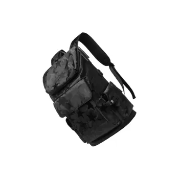 TTaG．baG Oxford Backpack Unisex Five-Pointed Star Black/Classic Black