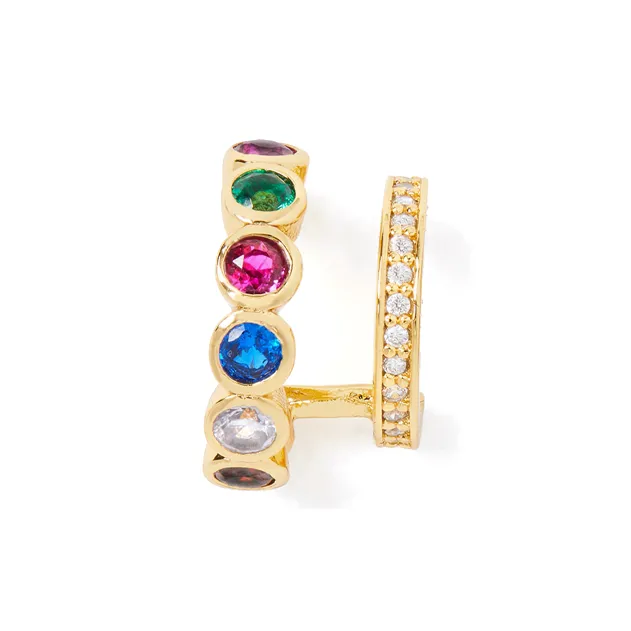 Kate Spade Gemstone Copper Earrings Women's Gold-1