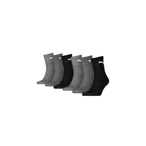 PUMA Mid-Calf Socks Men's 6 Pack