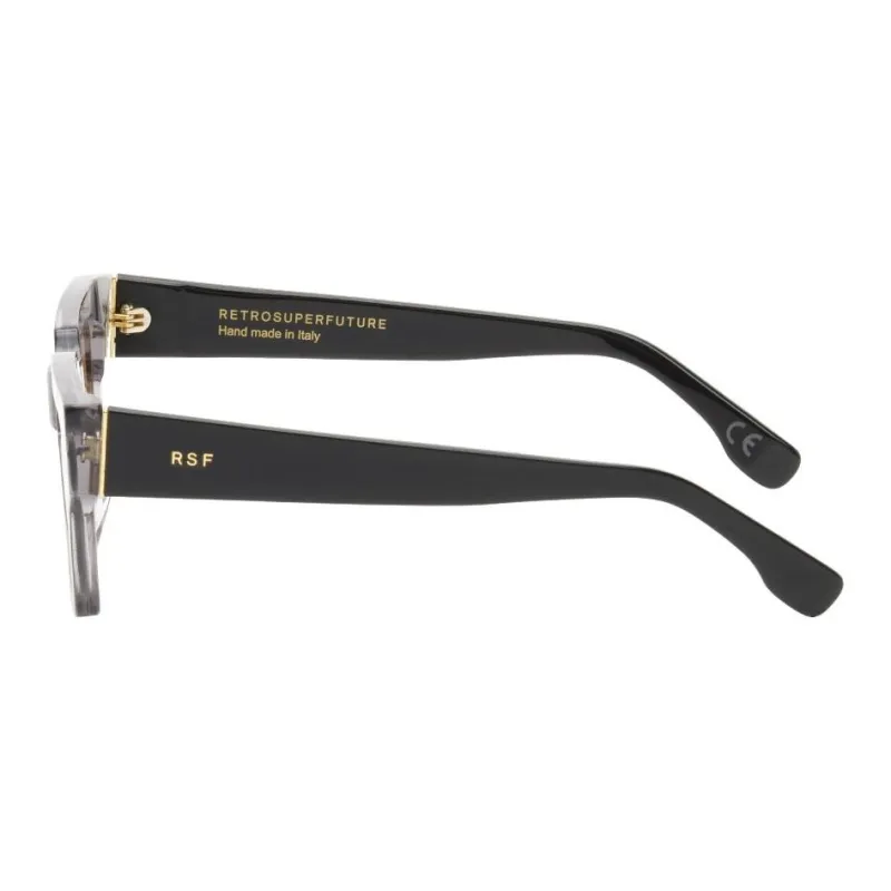 Retrosuperfuture Acetate Square Sunglasses Men's Transparent-2
