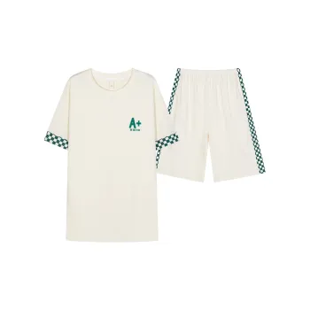 GOSO Pajama Set Men's White Shades