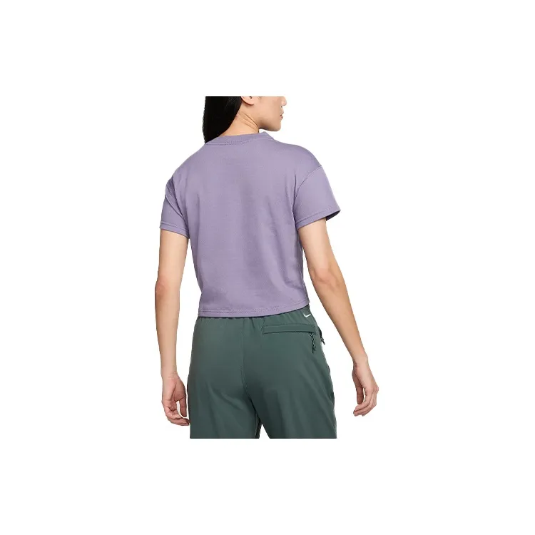 Nike ACG Drop Shoulder Sleeve T Shirt Women's Daybreak Purple-1