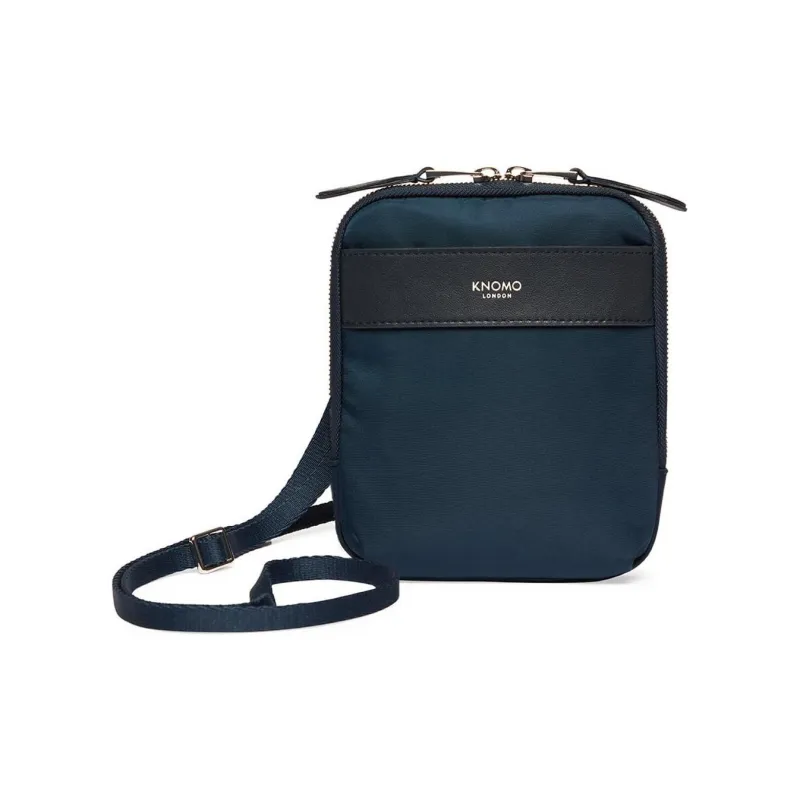KNOMO Nylon Shoulder Bag Crossbody Bag Women's Marine Blue-0