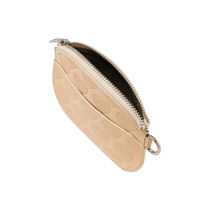 HUMAN MADE Cow Leather With Leather Coin Purse Unisex Beige/Brown/Black-2