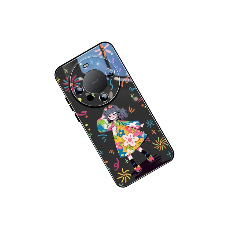 Sen Dog Glass Material Sense Of Premium Phone Cases Applicable To Huawei Mate60Pro/50/40-16