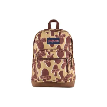 JanSport Corduroy Backpack Unisex Brown