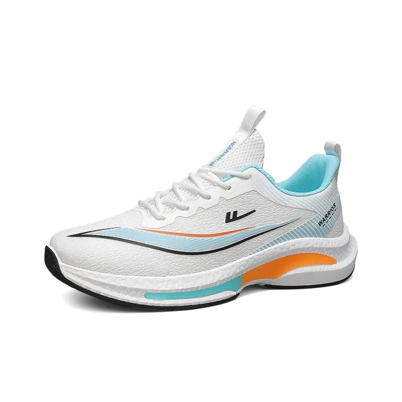 WARRIOR Running Shoes Men Low Top Orange-2