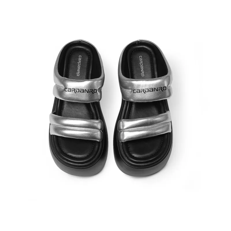 CARDANRO Beach Outdoor Slide Slippers Women's 2024 Summer New Arrival-2