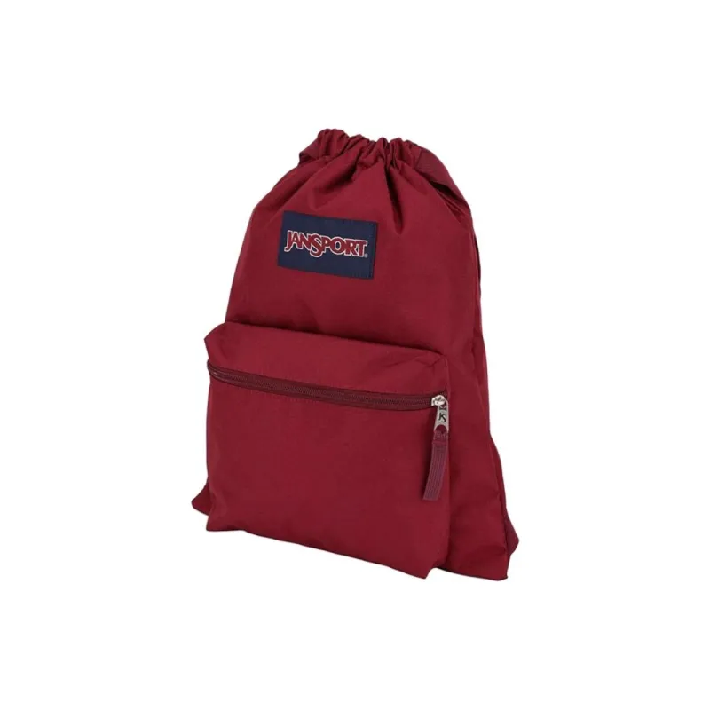 JanSport Recycled Polyester Backpack Unisex Reddish Brown-3