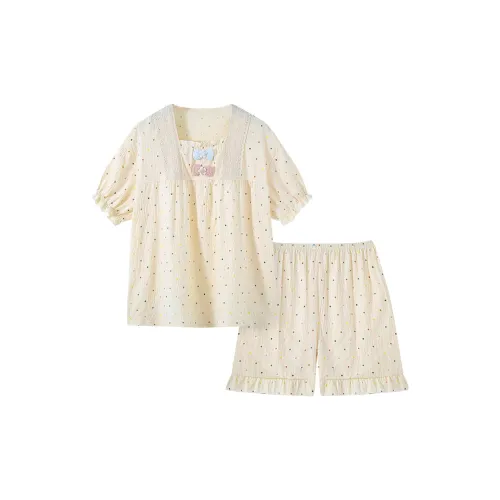 Ta Yan Pajama Set Women's Apricot