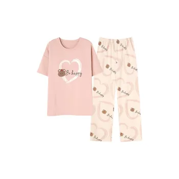 The Story Of The Flower Season Pajama Set Women's Lotus Color