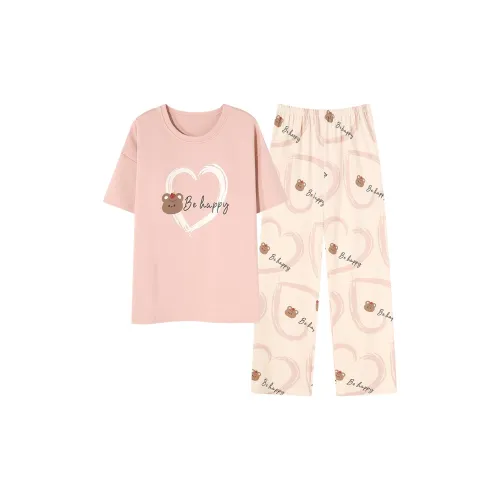 The Story Of The Flower Season Pajama Set Women's Lotus Color