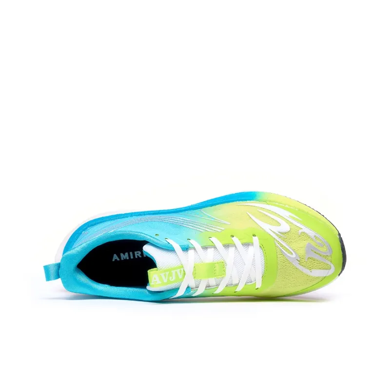 AVJV Running Shoes Men Low Top Blue-2