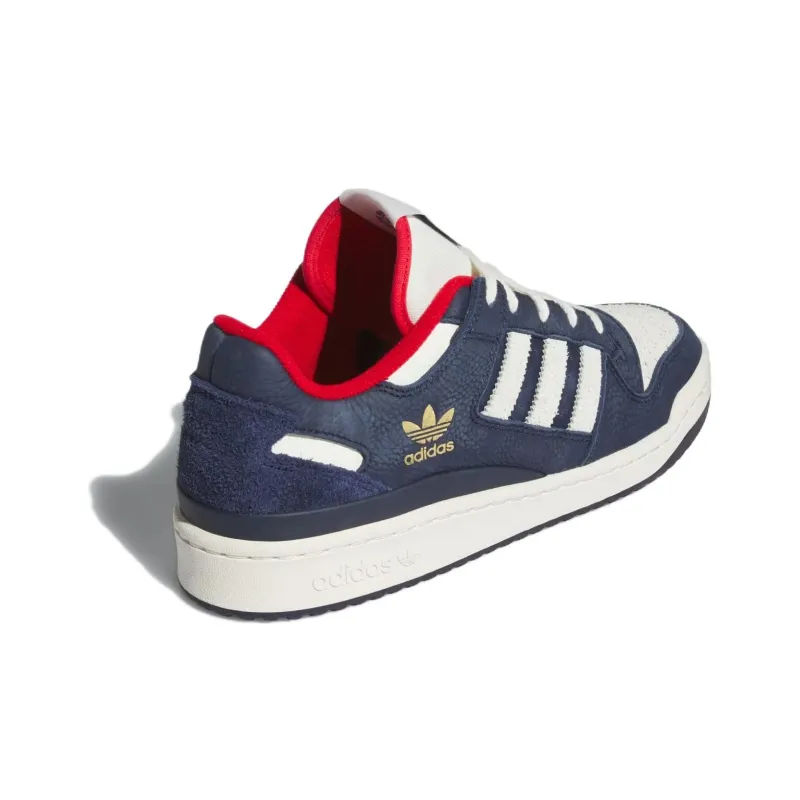 Adidas Forum Low Cl Night Indigo Ivory Better Scarlet-3