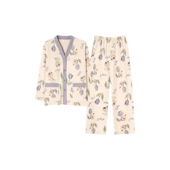 MIIOW Pajama Set Women's Skin Floral All over Print