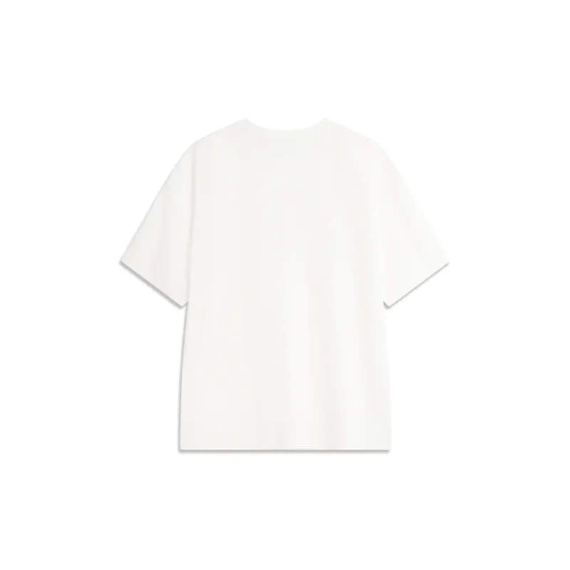 LiNing Sports Life Collection T Shirt Men's Ivory-1