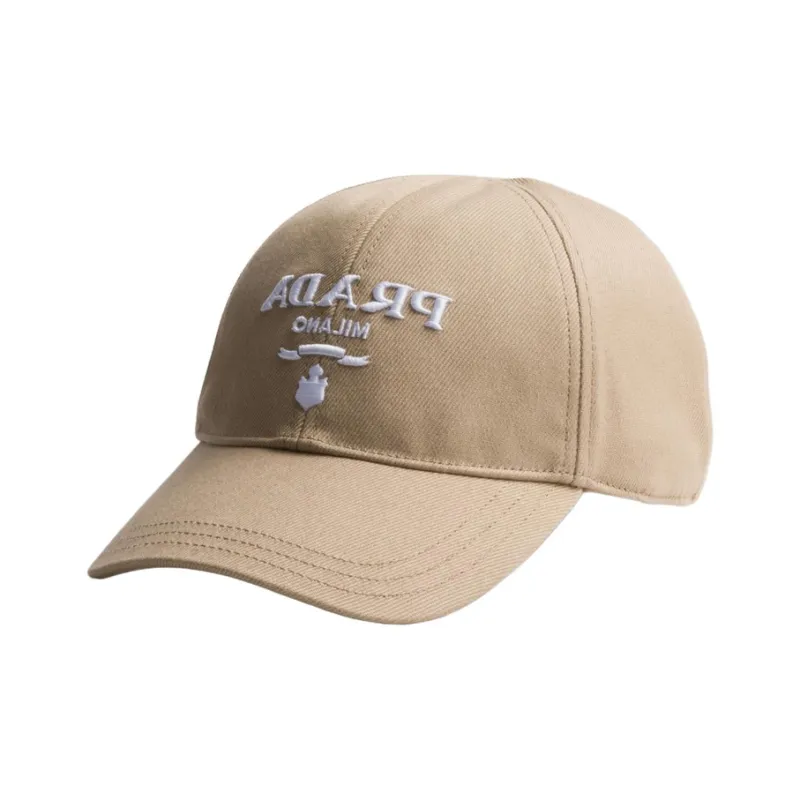 PRADA Drill Cotton Baseball Cap-0