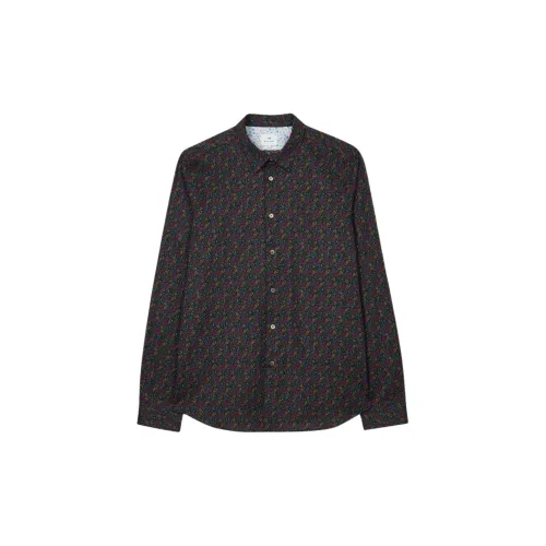 Paul Smith Allover Floral Printed Long Sleeved Shirt