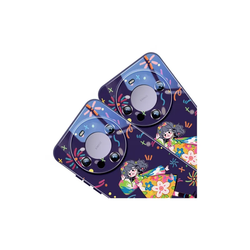 Sen Dog Glass Material Sense Of Premium Phone Cases Applicable To Huawei Mate60Pro/50/40-23