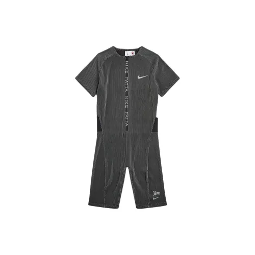 Nike Patta Co-brand Jumpsuits Unisex Black Gray