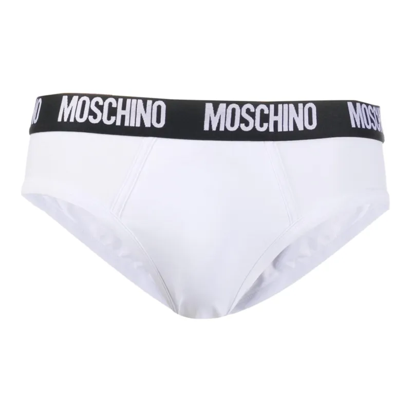 MOSCHINO Logo Waistband Briefs-0