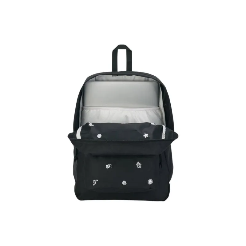JanSport Recycled Material Backpack Men's Black-4