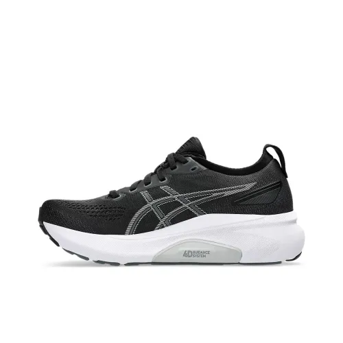 Asics Gel Kayano 31 Wide Sneakers 'Black Pure Silver' Women's