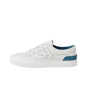 HERMES Deep Low Top Skateboard Shoes Men's White