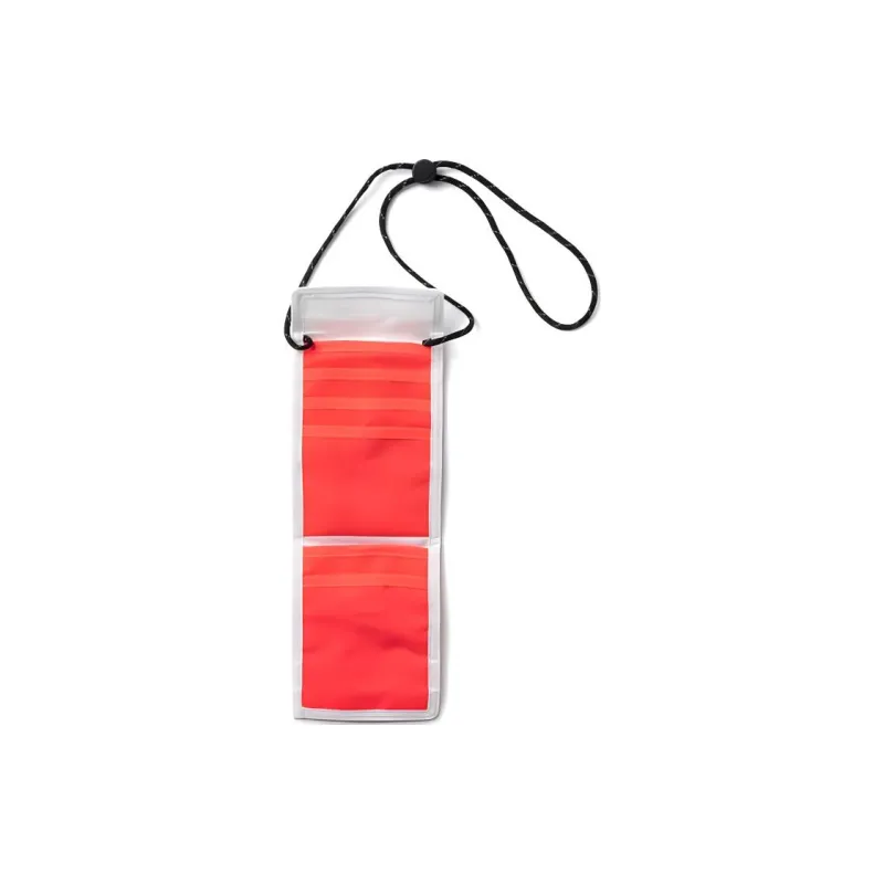 Jordan Polyester Card Holder Wallet Cell Phone Pouch Crossbody Bag Regular Unisex White/Infrared Red-3