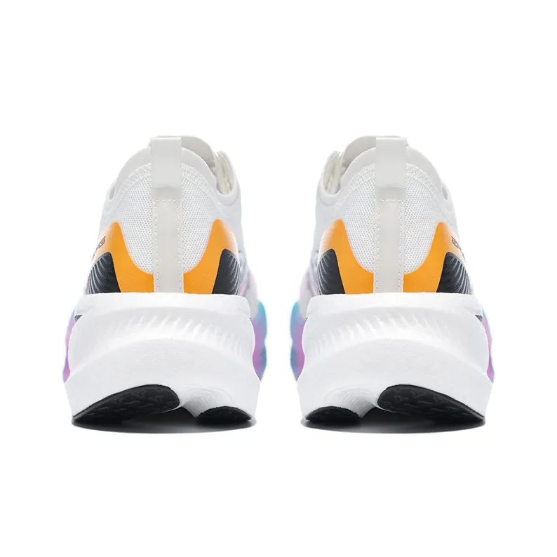 BMAI Carbon FLY Mid Top Running Shoes Women's Blue Pink White-4