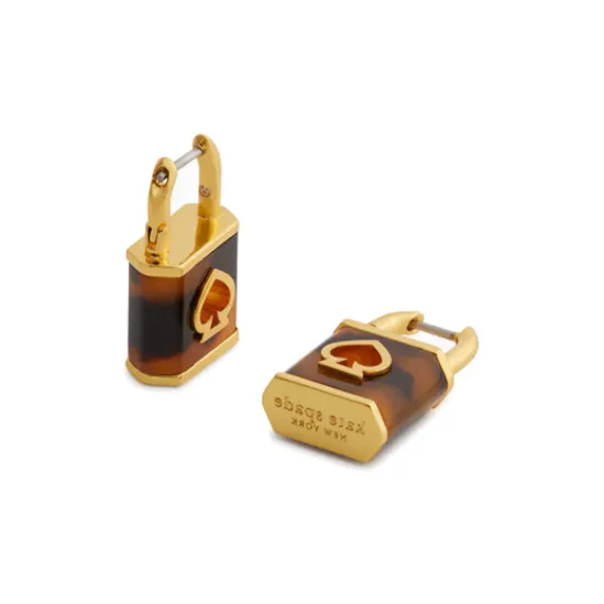 Kate Spade Copper Earrings Women's Gold-1