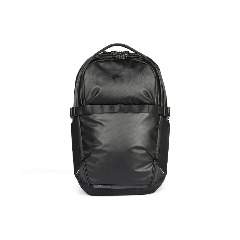 TAJEZZO Fabric Backpack Helmet Bag Regular Unisex Black-0