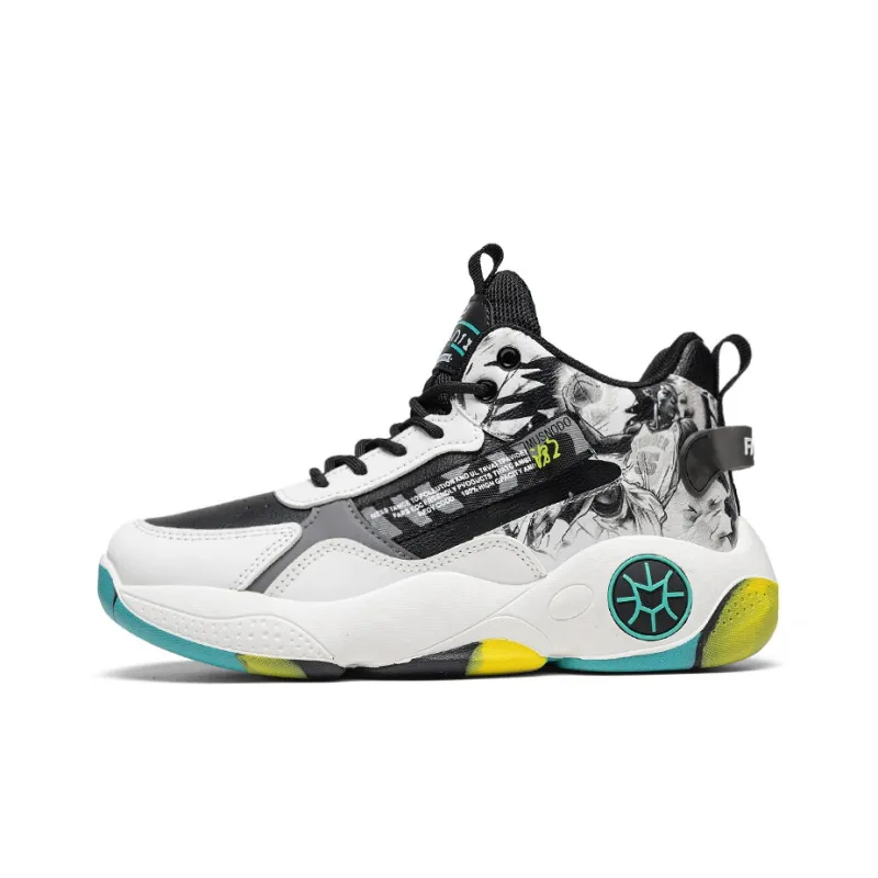 MUSNODO Cushioning, Slip Resistant, Abrasion Resistant, Breathable, Coverage, Support Mid Top Basketball Shoes Men's-0