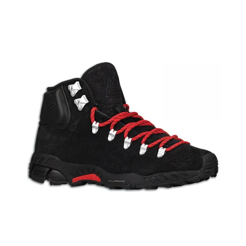 Nike Zoom Meriwether Shock Absorbers With Slip Resistant Features Mid Top Outdoor Shoes Unisex Black-2